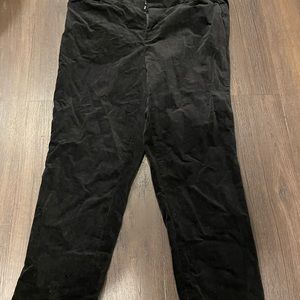 Women’s corduroy pants.